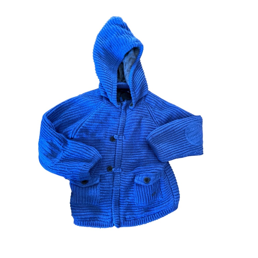 Mayoral blue knit infant sweater